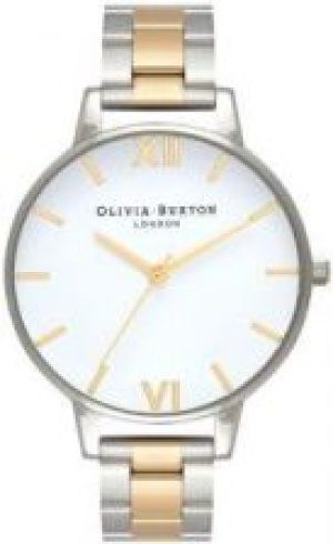 Olivia Burton White Big Dial Ob16Bl45