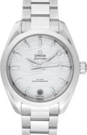 Omega Seamaster Aqua Terra 150M Co-Axial Master Chronometer 34&nbsp;mm Automatic Silver Dial Steel 22010342002002