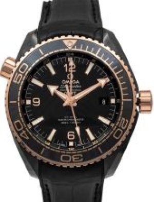 Omega Seamaster Planet Ocean 600M Co-axial Master Chronometer GMT 45.5 mm Black Dial Ceramic 21563462201001