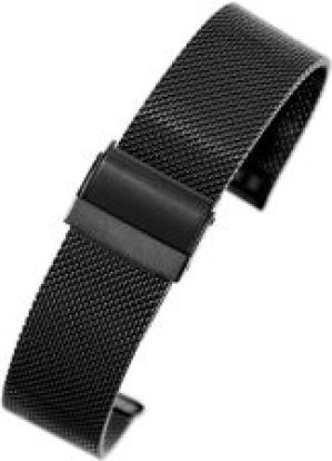 Pacific Bransoleta Siatka Mesh Pvd Black 22Mm