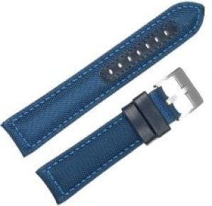 Pacific Materiałowo-sk&oacute;rzany pasek do zegarka 22 mm W34-16-22
