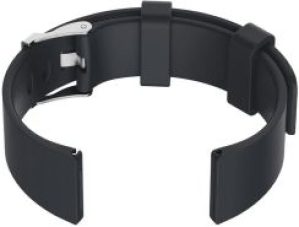 Pacific Pasek gumowy do zegarka U15 ciemny szary/srebrny 22mm