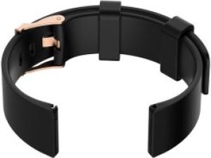 Pacific Pasek gumowy do zegarka U15 &ndash; czarny/rosegold &ndash; 20mm