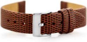 Pacific Pasek sk&oacute;rzany do zegarka W107 &ndash; brązowy/sr. 20mm
