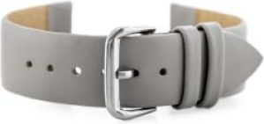 Pacific Pasek sk&oacute;rzany do zegarka W86 szary 22mm