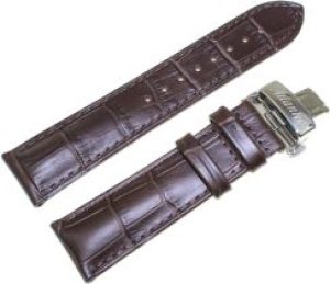 Pasek Atlantic 22 mm brązowy