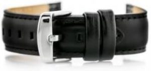 Pasek Sk&oacute;rzany Do Zegarka W46 Czarny 14Mm