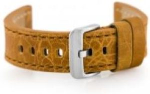 Pasek Skórzany Do Zegarka W48 Premium Camel 22Mm