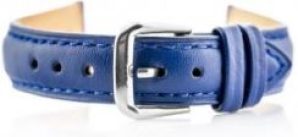 Pasek Skórzany Do Zegarka W94 Granatowy 20Mm