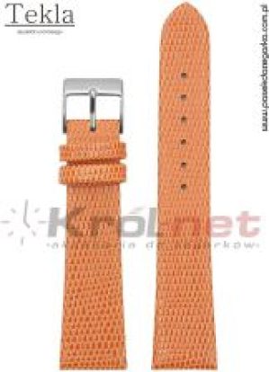 Pasek TK033POM/20 – pomarańczowy, imitacja skóry jaszczurki