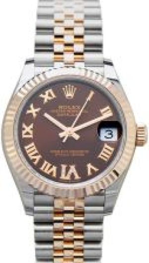 Rolex Datejust 31 Automatic Chocolate Diamond Dial