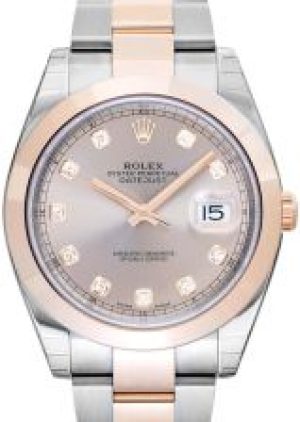 Rolex Datejust 41 Rolesor Everose Smooth / Oyster