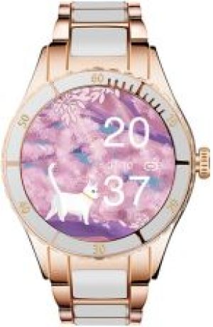 Rubicon RNCE82 Biało-różowy