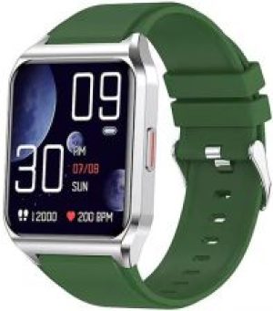 Rubicon Zegarek Smartwatch Rozmowy E89 Zielony Sil