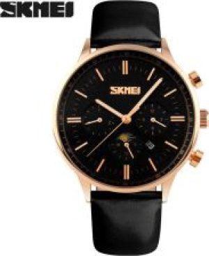 Skmei 9117 Black  Black/Rose Gold 34524