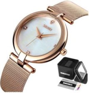 SKMEI 9177 BIAŁY bransoleta MESH