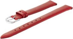 Skórzany pasek do zegarka 14 mm Bisset BS212 14/12 Red – odcienie czerwonego