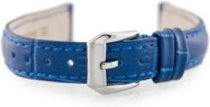 Tayma Pasek sk&oacute;rzany do zegarka W64 &ndash; niebieski &ndash; 12mm (TAYMA10191)