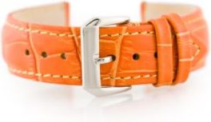 Tayma Pasek skórzany do zegarka W64 – pomarańczowy