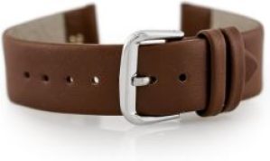 Tayma Pasek sk&oacute;rzany do zegarka W86 &ndash; ciemny brąz &ndash; 20mm (TAYMA10010)