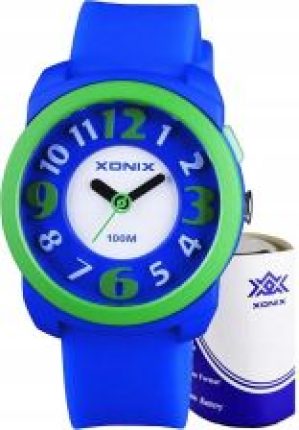 Xonix Analogowy Zegarek Dziecięcy DUŻE CYFRY 100 m