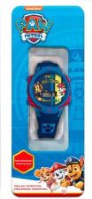 Zegarek cyfrowy ze światełkami LED Psi Patrol PW16