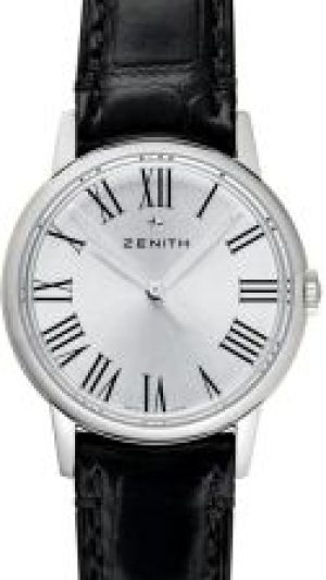 Zenith Elite Stainless Steel Automatic Silver Dial