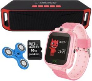 Zestaw dla dzieci zegarek smartwatch Maxlife Kids