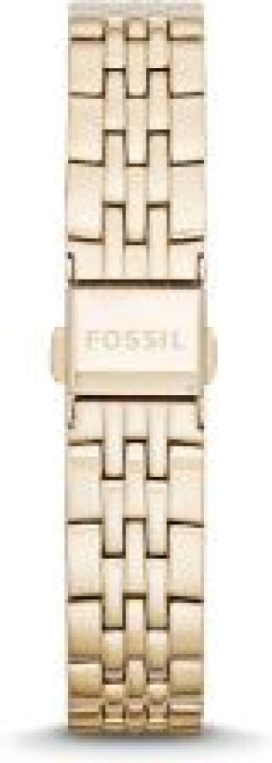 Złota bransoletka Fossil 14 mm Jacqueline ES3434