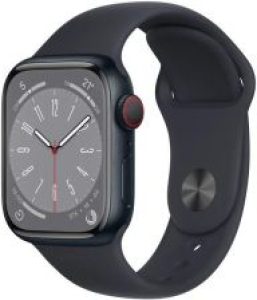 Apple Watch Series 8 Oled 41 mm 4G Czarny Gps (MNH