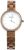 Bewell Drewniany Zs-174Al Black Walnut Bransoleta