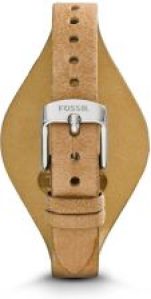 Beżowy pasek Fossil 18 mm Boyfriend ES3625