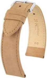 Beżowy pasek skórzany 16 mm HIRSCH Osiris 03433190-2-16 M