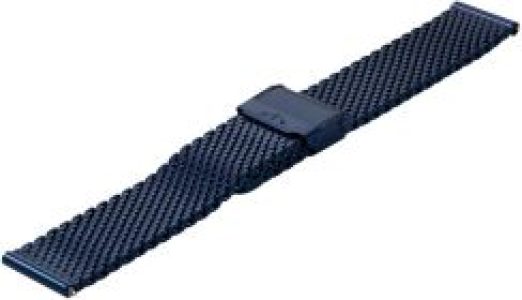 Bisset Bransoleta Stalowa Do Zegarka 18 Mm Bm 102/18 Blue Odcienie Niebieskiego Granatowy 18 Mm