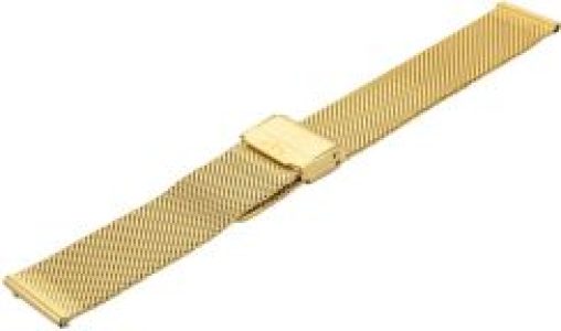 Bisset Bransoleta Stalowa Do Zegarka 20 Mm Bm 101/20 Gold Mat Złoty Matowy 20 Mm