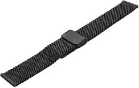 Bisset Bransoleta Stalowa Do Zegarka 24 Mm Bm 102/24 Black Mat Czarny Mat 24 Mm