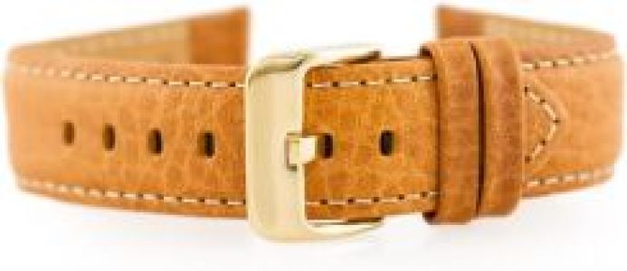 Bisset Pasek skórzany BS-154 – 20mm CAMEL