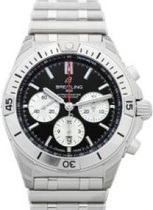 Breitling Chronomat Automatic Black Dial Stainless