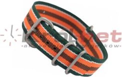 Bros Pasek 6131/25/22 Krokodyl Jasny Brąz 61312522