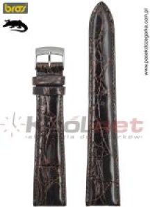 Bros Pasek 8229/43/20 Skóra Jaszczurki Fioletowy 82294320