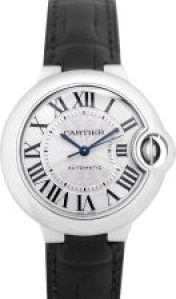 Cartier Ballon Bleu de 33 mm Automatic Silver Dial