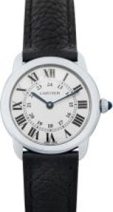 Cartier Ronde Solo de 29mm Quartz Silver Dial Stee