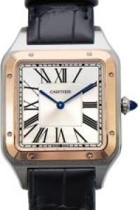 Cartier Santos Dumont Manual-winding Silver Dial R