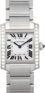 Cartier Tank Francaise 30.40 mm Quartz Silver Dial
