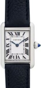 Cartier Tank Quartz White Dial Stainless Steel WST