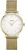 Cluse Minuit Mesh White Gold CL30010