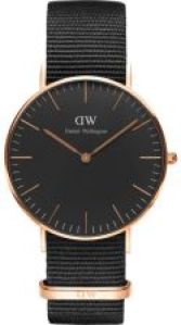 Daniel Wellington Classic Black Cornwall Lady Rose