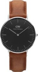 Daniel Wellington Classic Black Durham Lady Silver