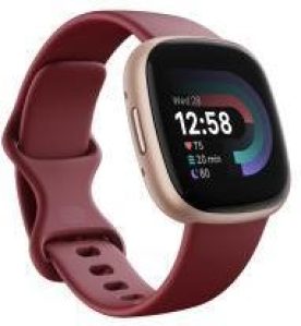 Fitbit Versa 4 (czerwony)