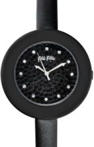 Folli Follie Quartz Black Dial Stainless Steel WF0